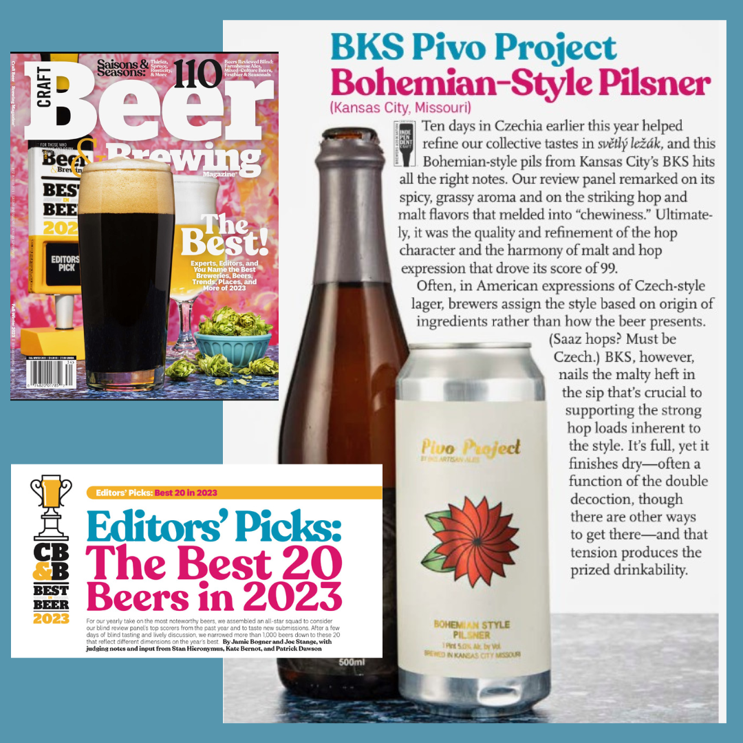 PIVO PROJECT BOHEMIAN-STYLE PILSNER