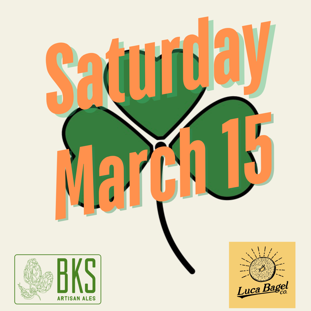 BKS Artisan Ales event on Saturday March 15 with Luca Bagel.