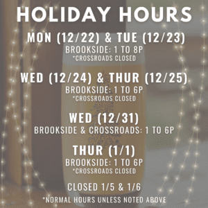 2025 BKS HOLIDAY HOURS